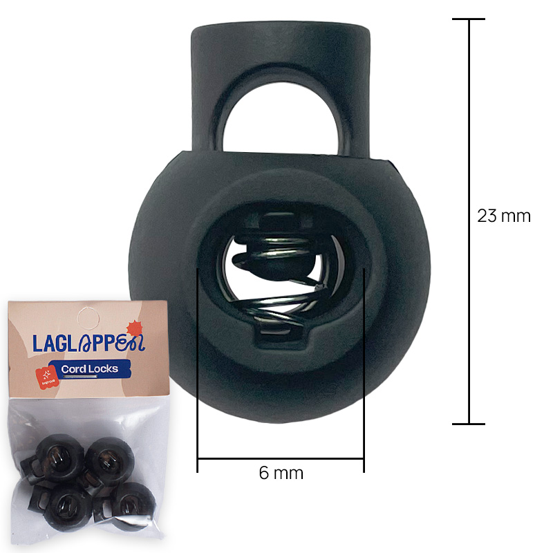 Kordelstopper – halten Kordeln sicher an ihrem Platz - 6 mm