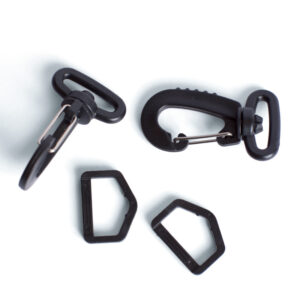 Karabinerhaken mit D-Ringen