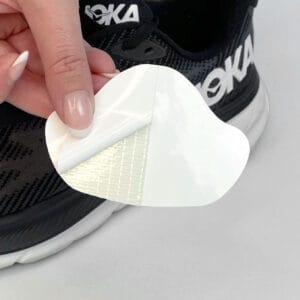 Hinterkappe von Schuhen flicken