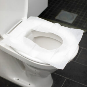 Toilettenauflagen zum Spülen