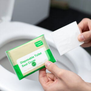 Toilettenauflagen zum Spülen