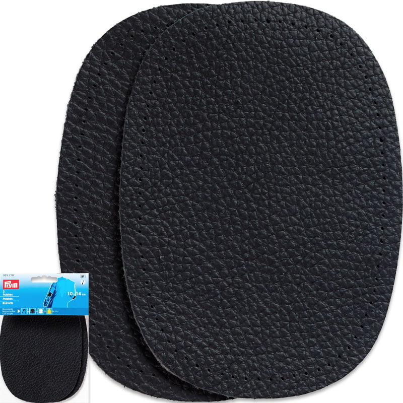 Ellenbogen-Flicken Nappaleder – Dicke 1,4 mm - Schwarz