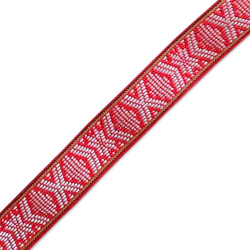 Reflektierendes Accessoire – Zuschneiden, anbinden oder annähen - Rot
