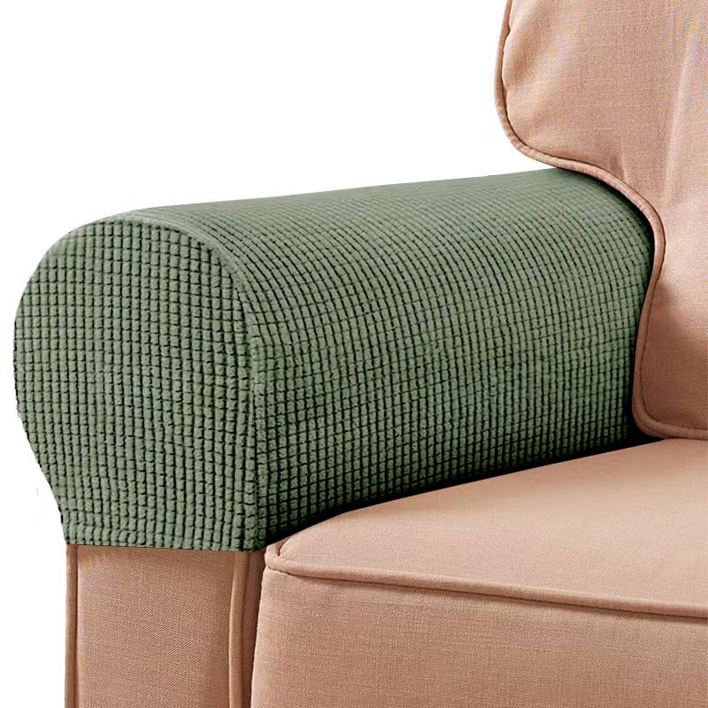 Armlehnenschoner für Sofas und Sessel - Grün