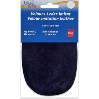 KLEIBER Stretchy-Bügel-Flicken, 400 x 60 mm, mittelblau