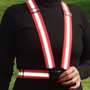 14-teiliges Reflektoren-Set – Mit Gürteln, Armbändern & Anhängern Für Mehr Sichtbarkeit