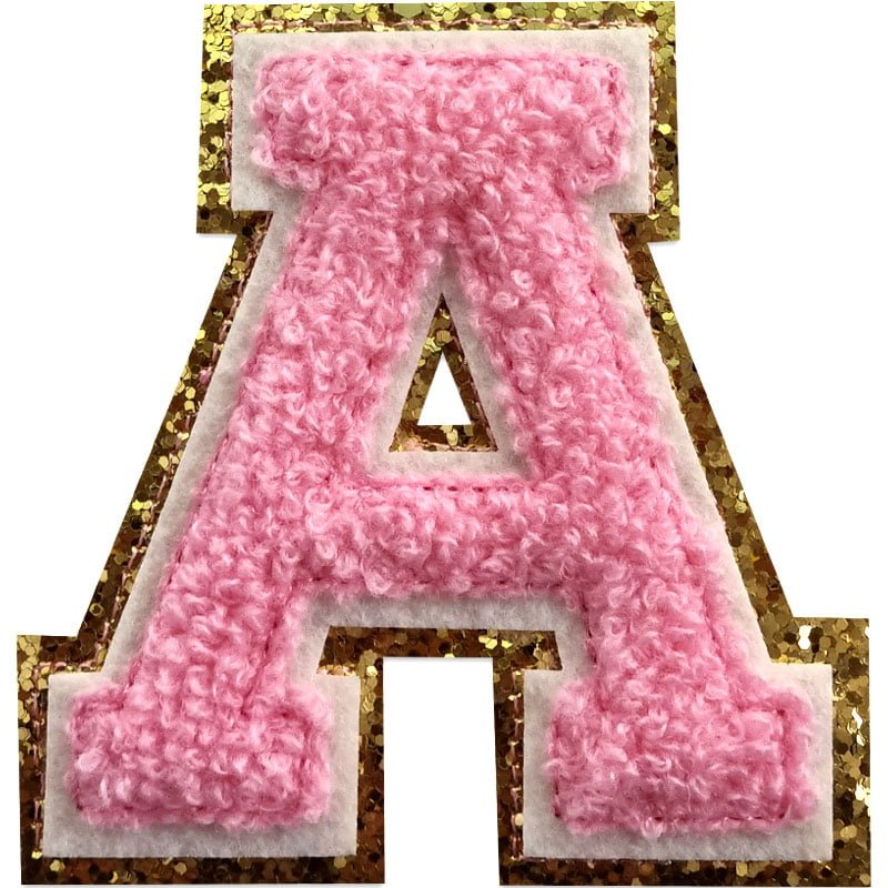 Buchstaben A-Z - Auswählen - Rosa/Gold , A