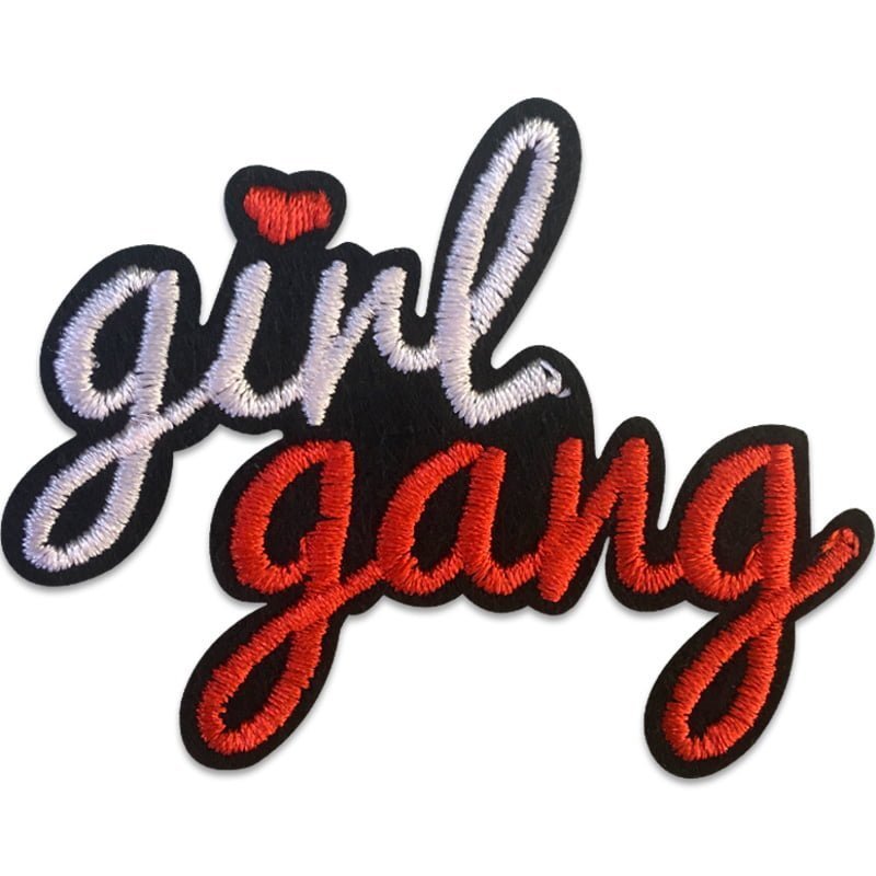 Girl Gang - Bügelbild - Rot
