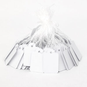 Preisschilder mit Schnur