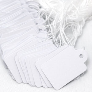 Preisschilder mit Schnur