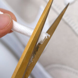 Schrumpfschlauch für Schnürsenkel