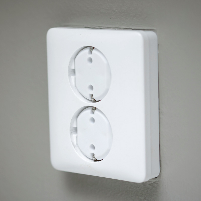 Kindersicherung für Steckdosen