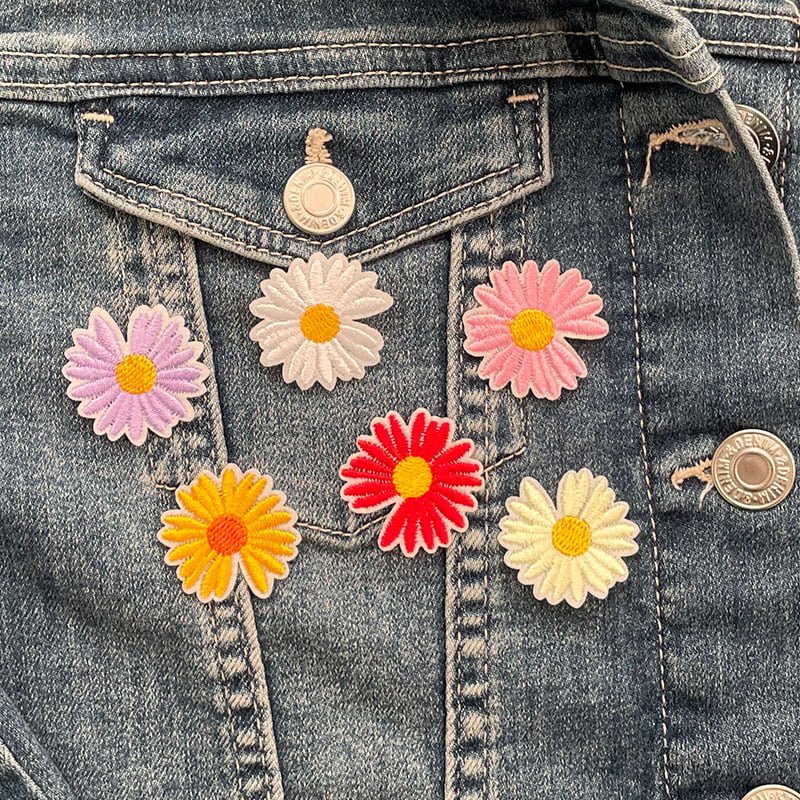 Gerbera - Bügelbilder - 3 cm