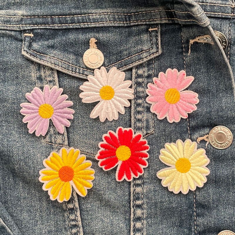 Gerbera - Bügelbilder - 4 cm