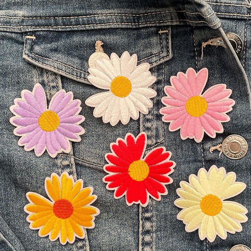 Gerbera - Bügelbilder - 5 cm