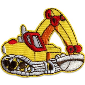 grävmaskin tygmärke