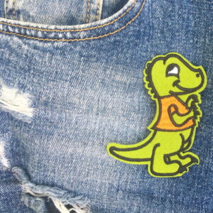 Alternative view of Alfis Krokodil - Bügelbild