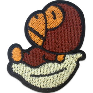 Affe schläft - Bügelbild