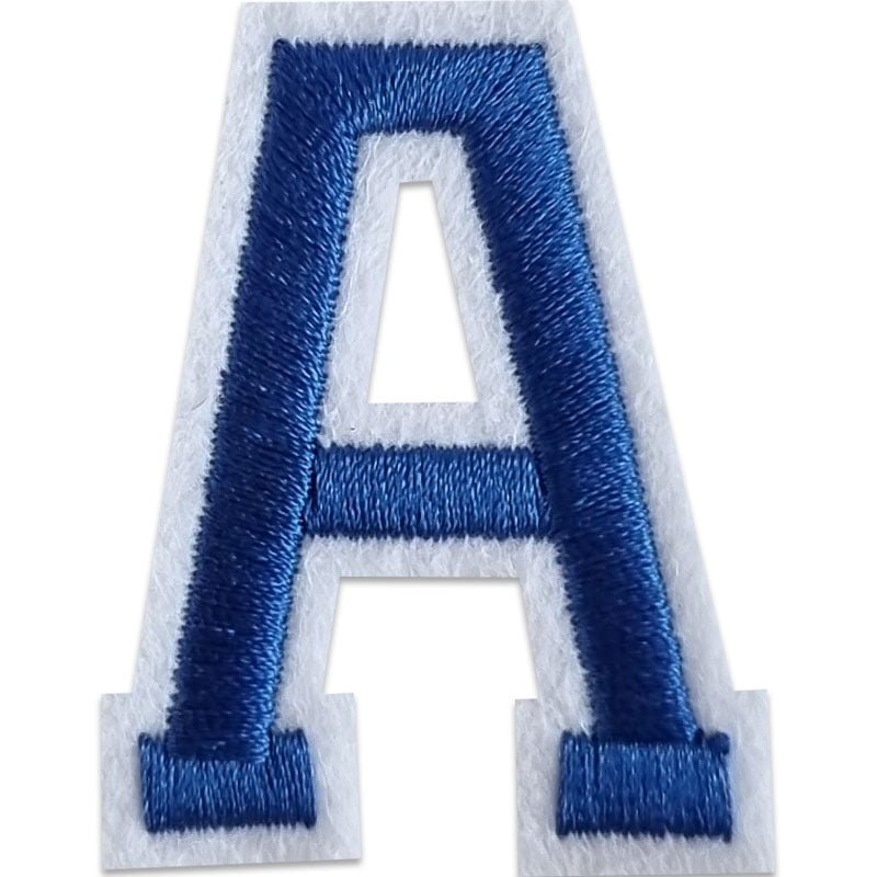 Buchstaben A-Z - Auswählen - Blau/Weiß , A