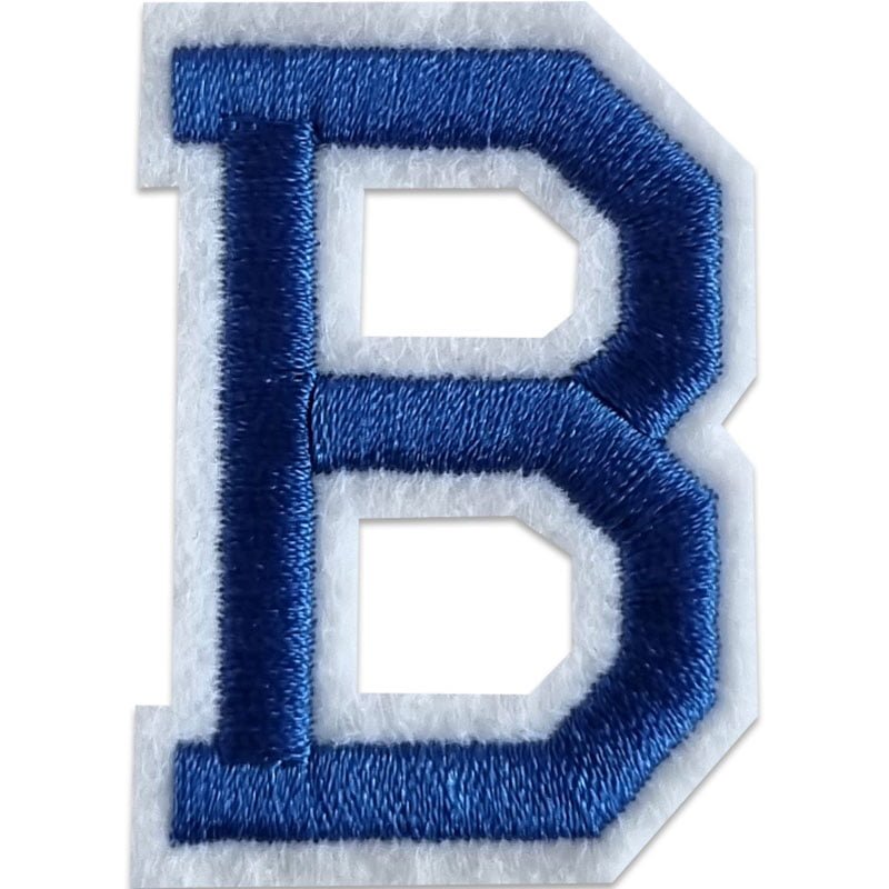 Buchstaben A-Z - Auswählen - Blau/Weiß , B