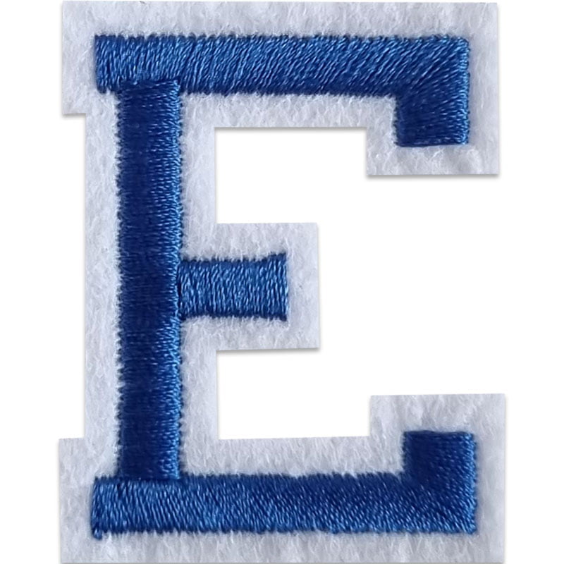 Buchstaben A-Z - Auswählen - Blau/Weiß , E