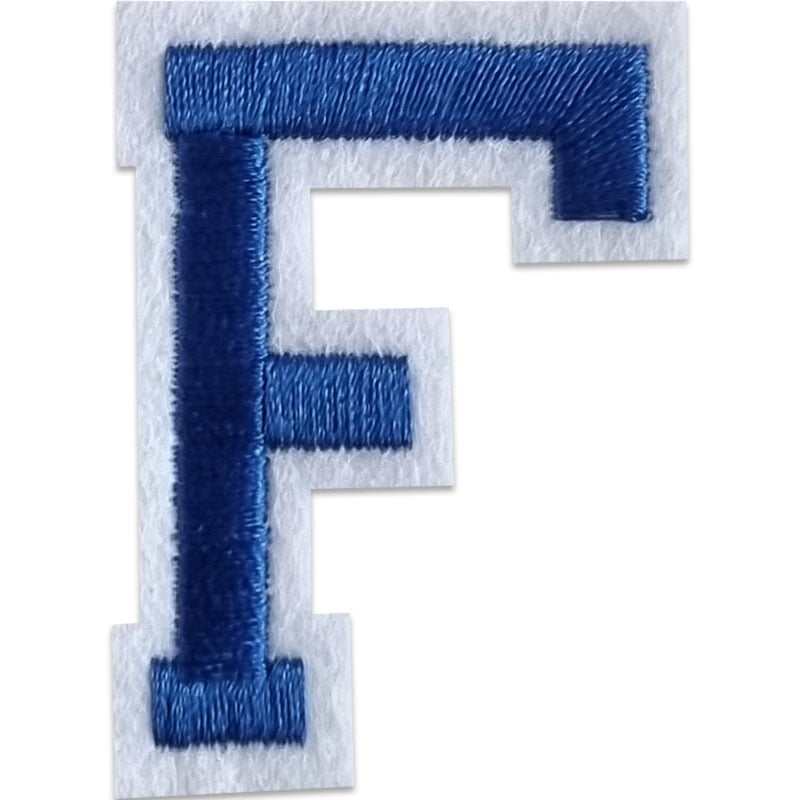 Buchstaben A-Z - Auswählen - Blau/Weiß , F