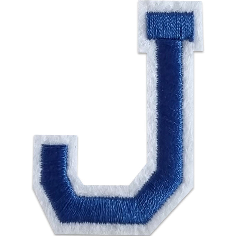Buchstaben A-Z - Auswählen - Blau/Weiß , J