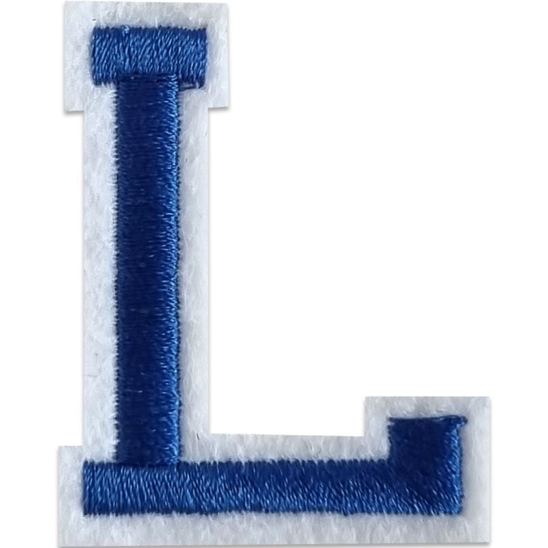 Buchstaben A-Z - Auswählen - Blau/Weiß , L
