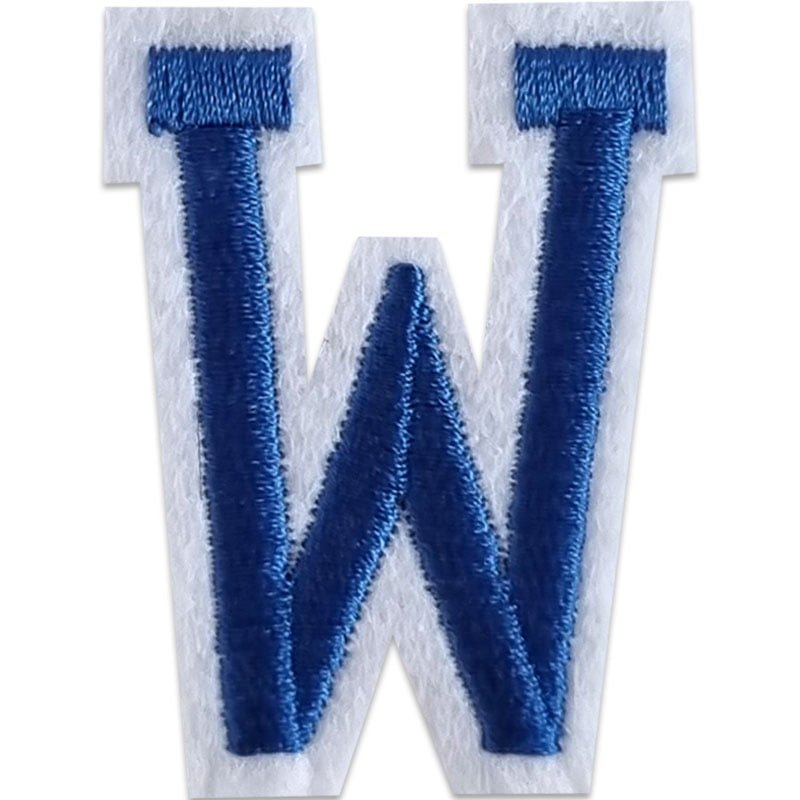 Buchstaben A-Z - Auswählen - Blau/Weiß , W