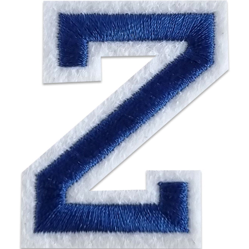 Buchstaben A-Z - Auswählen - Blau/Weiß , Z