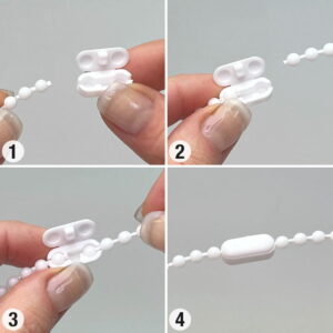 Alternative view of Gardinen-Kugelkette flicken