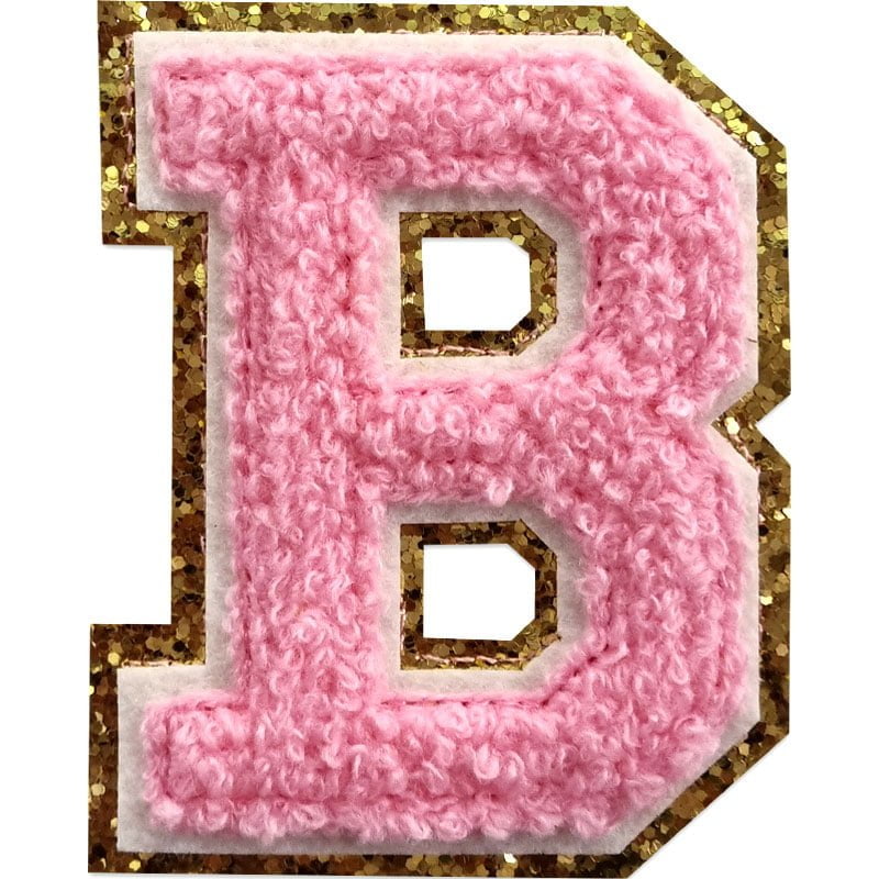 Buchstaben A-Z - Auswählen - Rosa/Gold , B