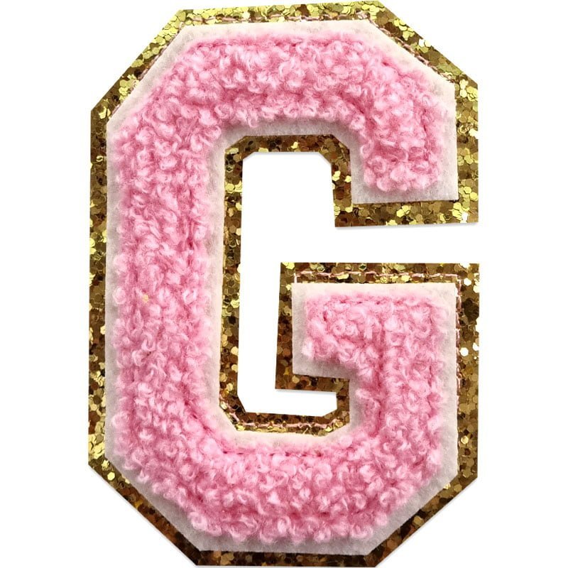 Buchstaben A-Z - Auswählen - Rosa/Gold , G