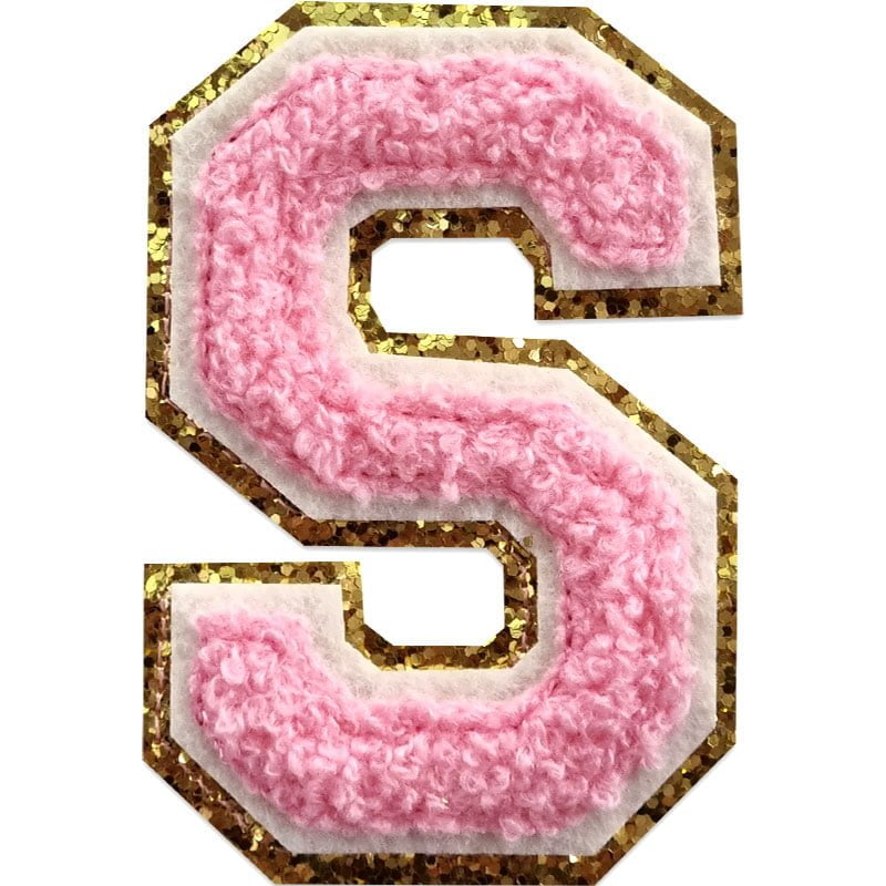 Buchstaben A-Z - Auswählen - Rosa/Gold , S