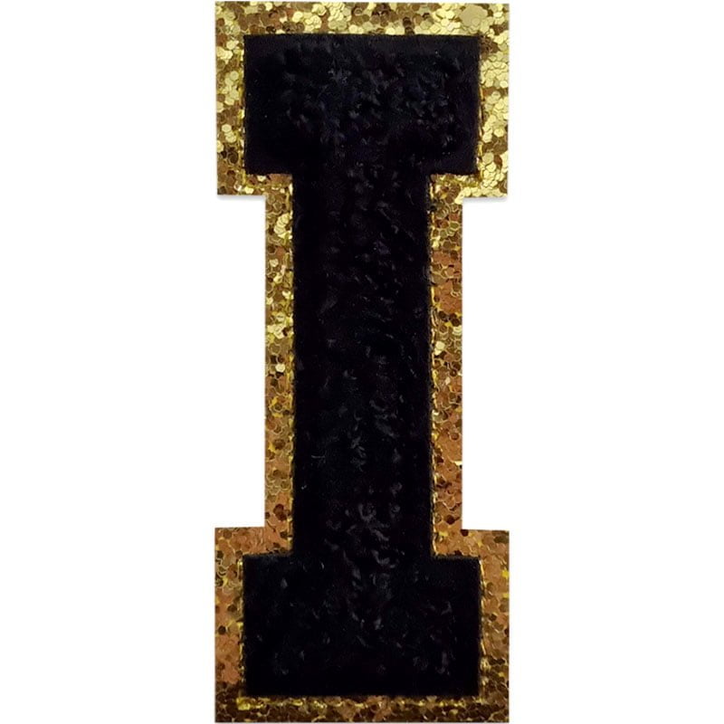 Buchstaben A-Z - Auswählen - Schwarz/Gold , I