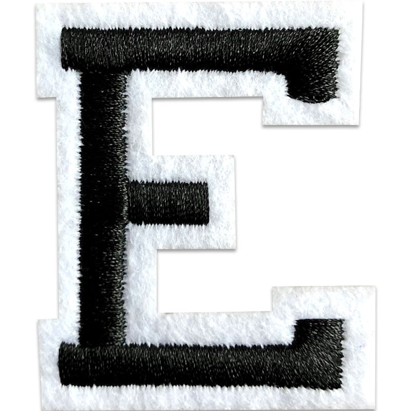 Buchstaben A-Z - Auswählen - Schwarz/Weiß , E