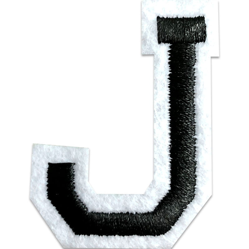 Buchstaben A-Z - Auswählen - Schwarz/Weiß , J