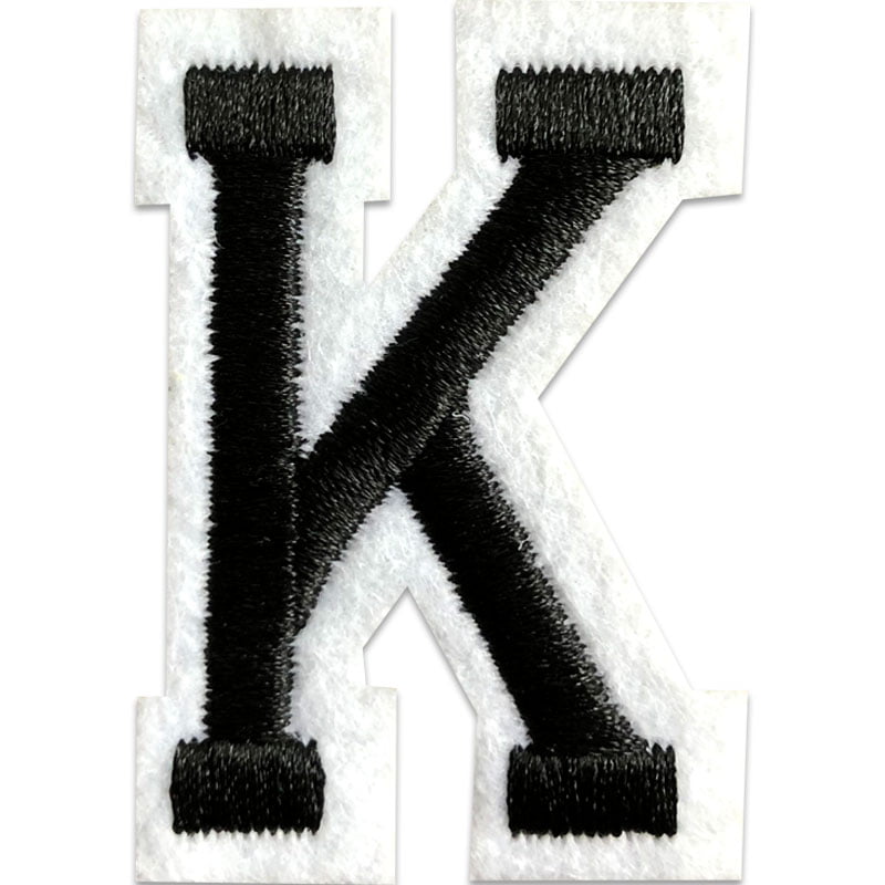 Buchstaben A-Z - Auswählen - Schwarz/Weiß , K