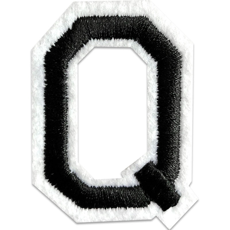 Buchstaben A-Z - Auswählen - Schwarz/Weiß , Q