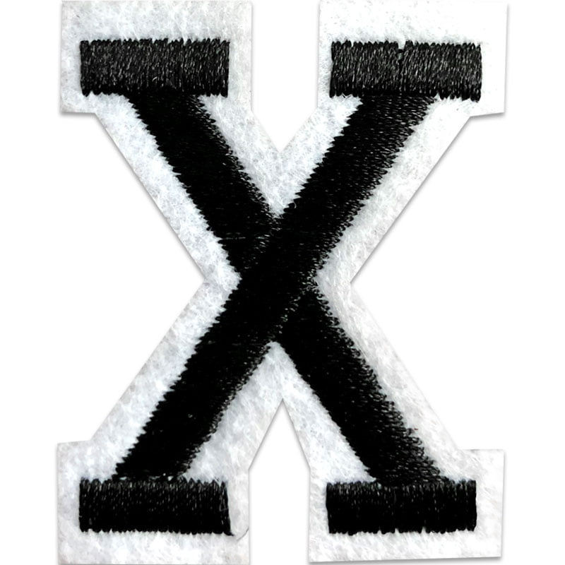 Buchstaben A-Z - Auswählen - Schwarz/Weiß , X