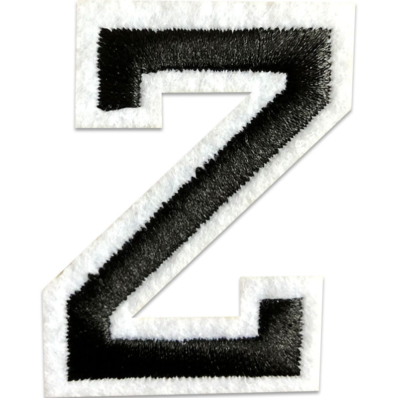 Buchstaben A-Z - Auswählen - Schwarz/Weiß , Z