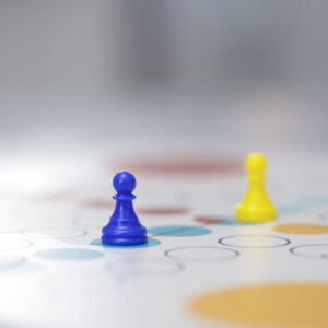 Ersatz-Spielfiguren für Brettspiele – 4 klassische Farben – Bild 5