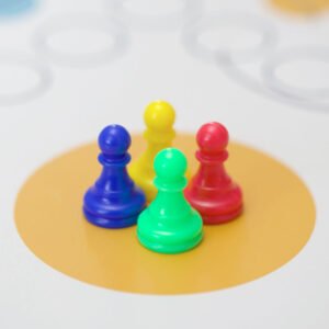 Ersatz-Spielfiguren für Brettspiele – 4 klassische Farben – Bild 6