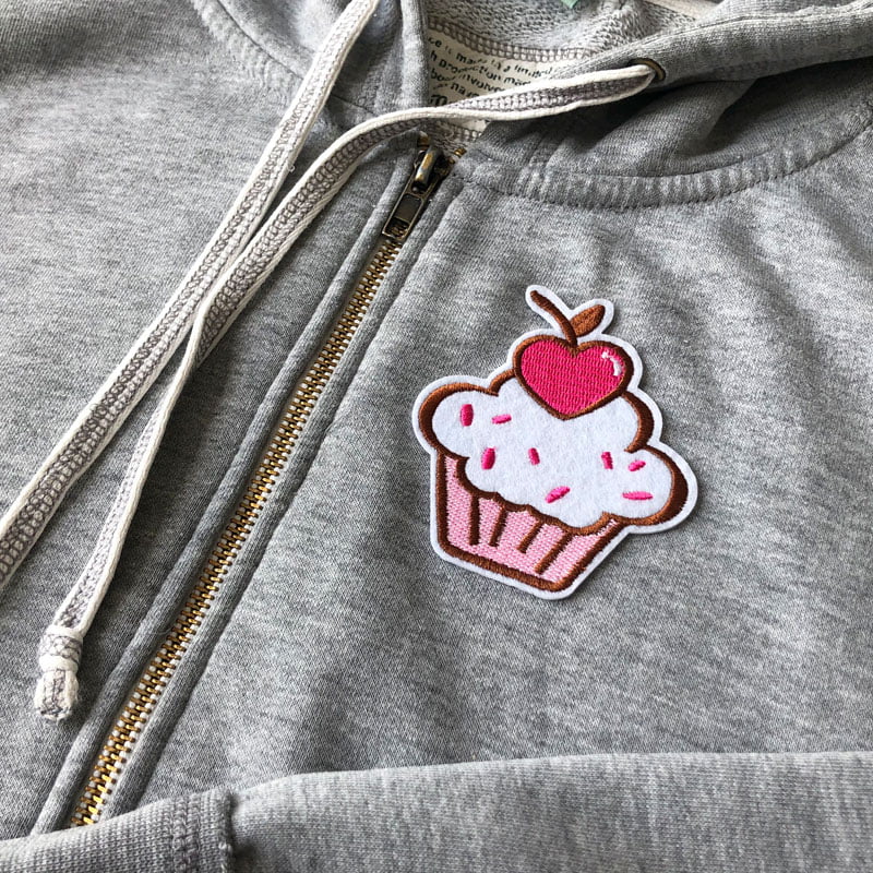 Cupcake - Bügelbild – Bild 3