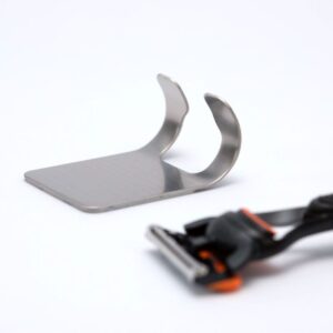 Rasiererhalter – Selbstklebend aus gebürstetem Metall – Bild 6