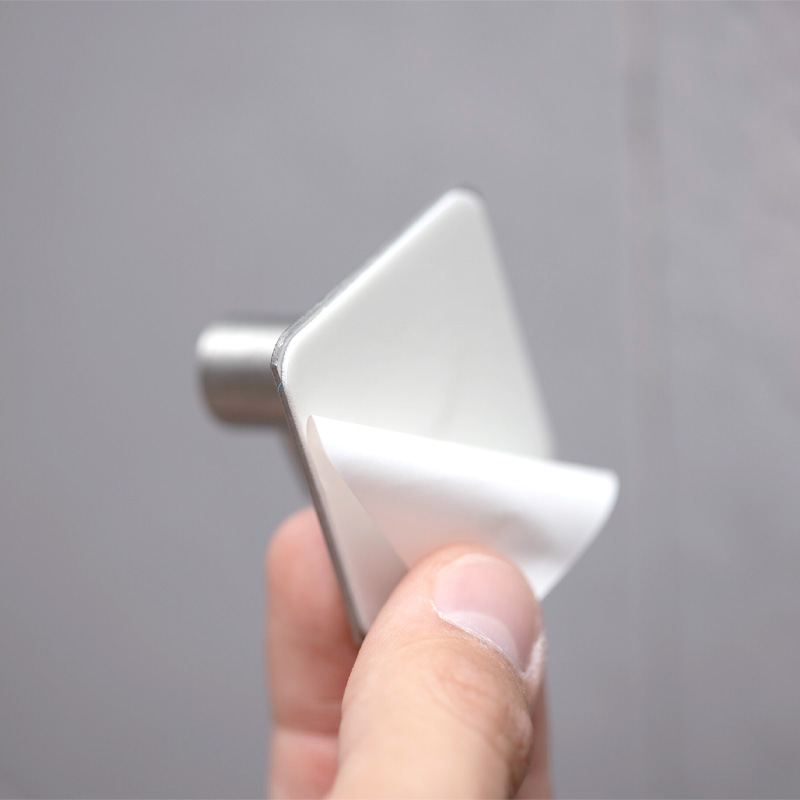 Selbstklebender Wandhaken aus Edelstahl